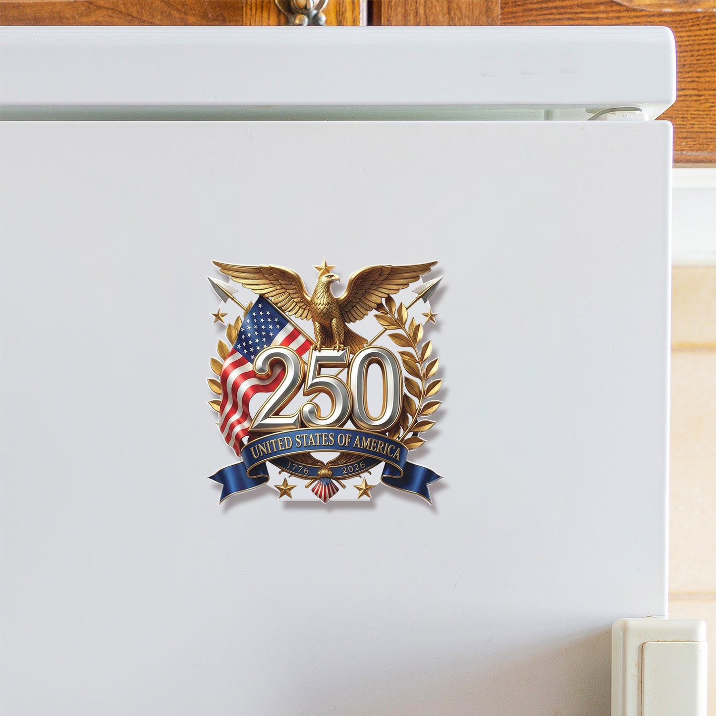 250 Years USA Anniversary Fridge Magnet | 250 United States Of America Fridge Magnet 684244