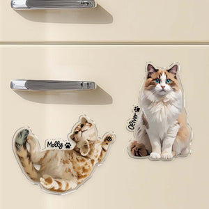 Custom Photo Magnet, Personalized Pet Photo Magnet, Pet Fridge Magnet, Gift for Pet Lovers BX25