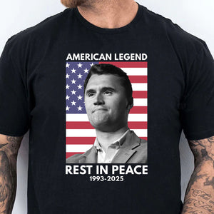 Rest in Peace Charlie Kirk Shirt | RIP Charlie Kirk Tribute T-Shirt | A True Patriot Memorial Tee | Conservative Free Speech Shirt 682911