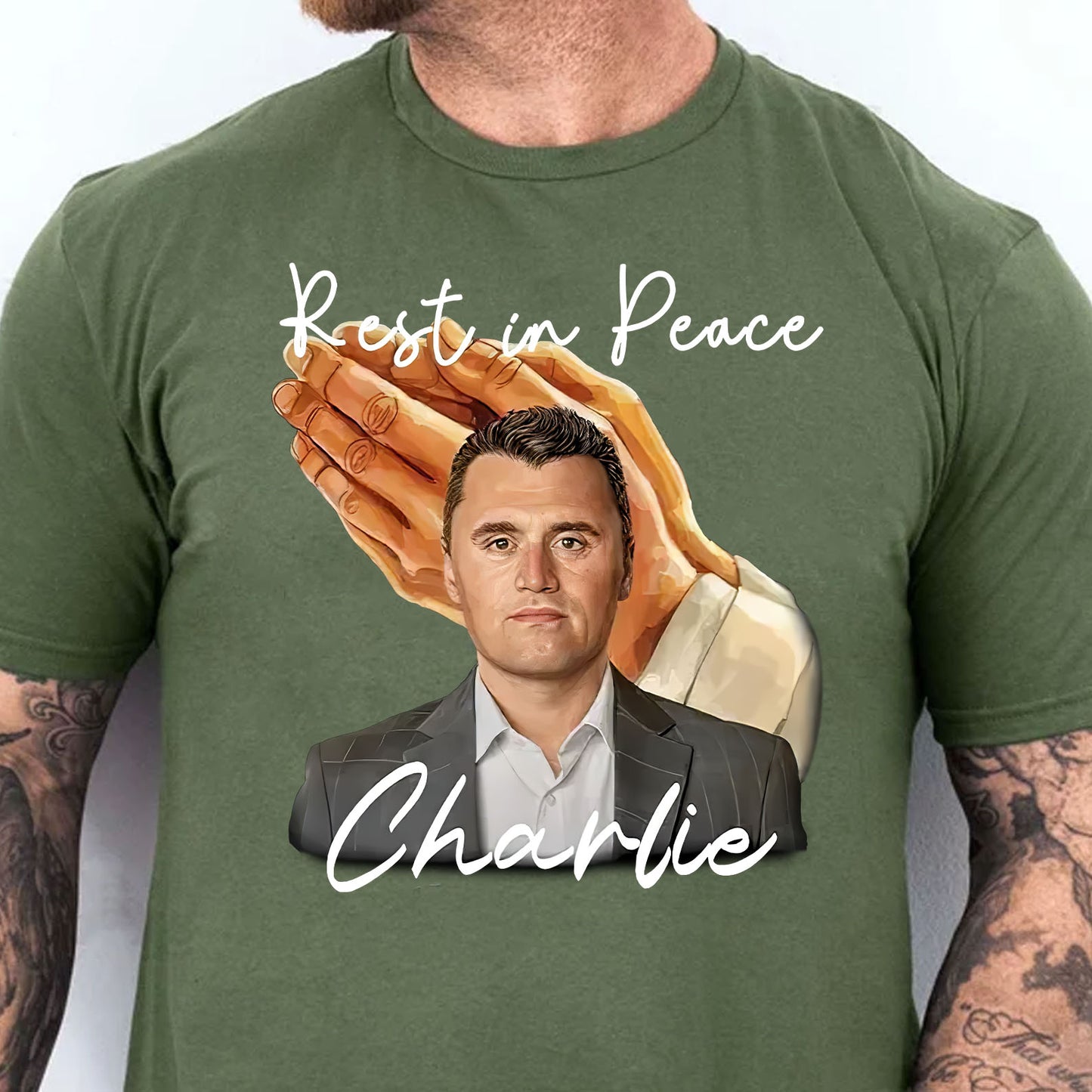 Rest in Peace Charlie Kirk Shirt | A True Patriot Memorial Tee | Charlie Kirk Tribute T-Shirt | Conservative Free Speech Shirt 682839