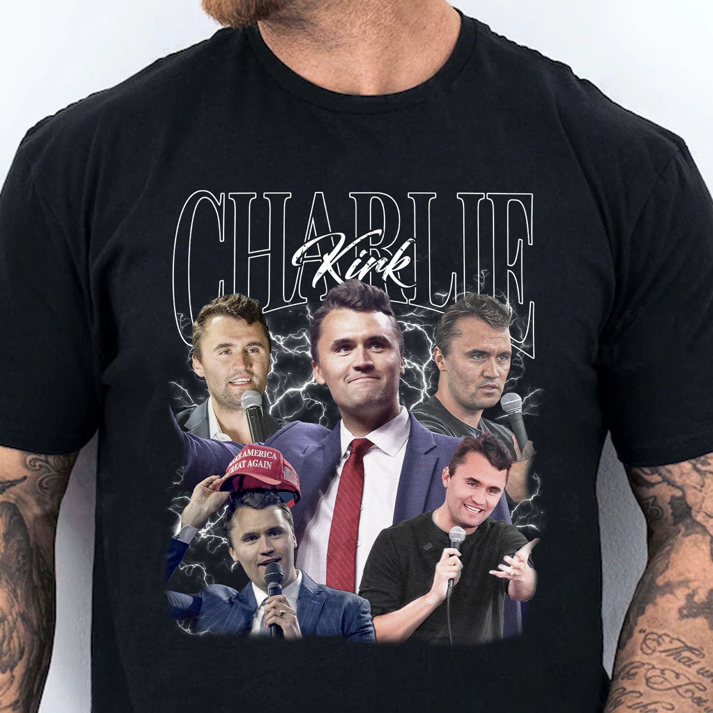 Charlie Kirk Memorial Shirt | A True Patriot Tribute Tee | Human Rights Apparel 683006