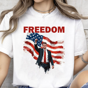 Freedom Charlie Kirk Shirt | Stand With Charlie Kirk | RIP Charlie Kirk Memorial Shirt 683019
