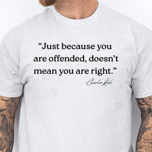 In Memory of Charlie Kirk Shirt | A True Patriot Memorial Tee | Conservative Free Speech & Human Rights Apparel 682915