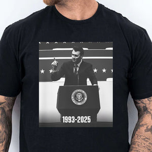 Charlie Kirk Tribute Shirt | Justice For Charlie Kirk Memorial Shirt | Conservative Free Speech & Human Rights Apparel 682843