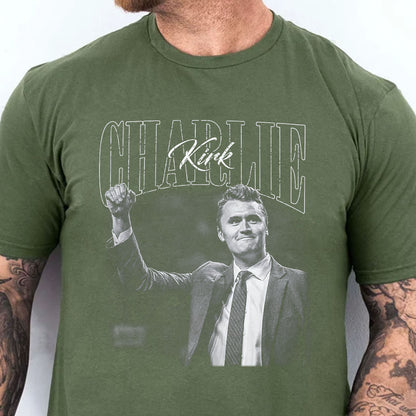 Charlie Kirk Memorial Shirt | Justice For Charlie Kirk Tribute Tee | Conservative Free Speech Apparel 682914