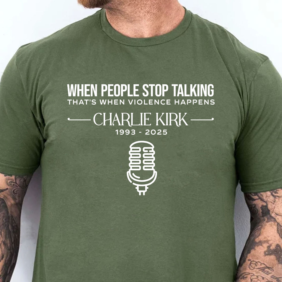 Charlie Kirk Memorial Shirt | RIP Charlie Kirk Tee | Motivational Free Speech T-Shirt | Justice For Charlie Kirk Shirt 682837