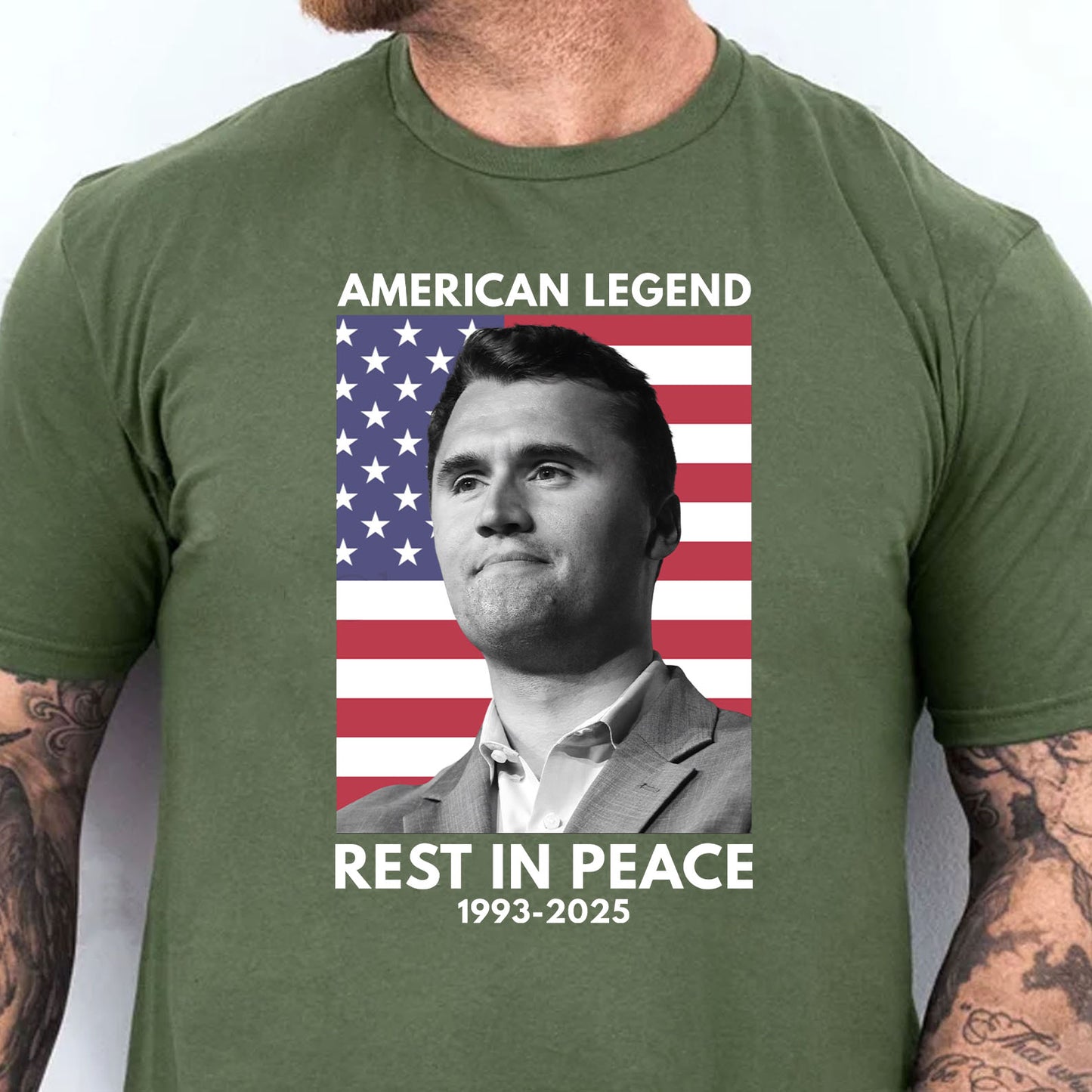 Rest in Peace Charlie Kirk Shirt | RIP Charlie Kirk Tribute T-Shirt | A True Patriot Memorial Tee | Conservative Free Speech Shirt 682911