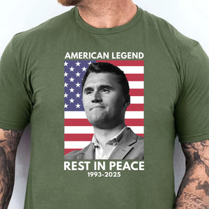 Rest in Peace Charlie Kirk Shirt | RIP Charlie Kirk Tribute T-Shirt | A True Patriot Memorial Tee | Conservative Free Speech Shirt 682911