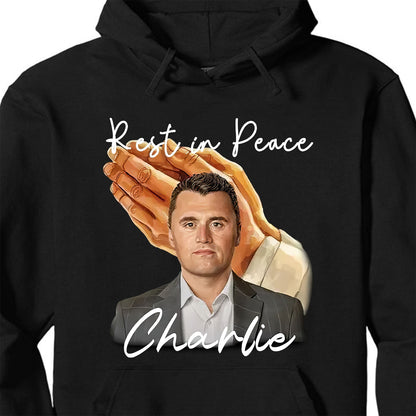 Rest in Peace Charlie Kirk Shirt | A True Patriot Memorial Tee | Charlie Kirk Tribute T-Shirt | Conservative Free Speech Shirt 682839