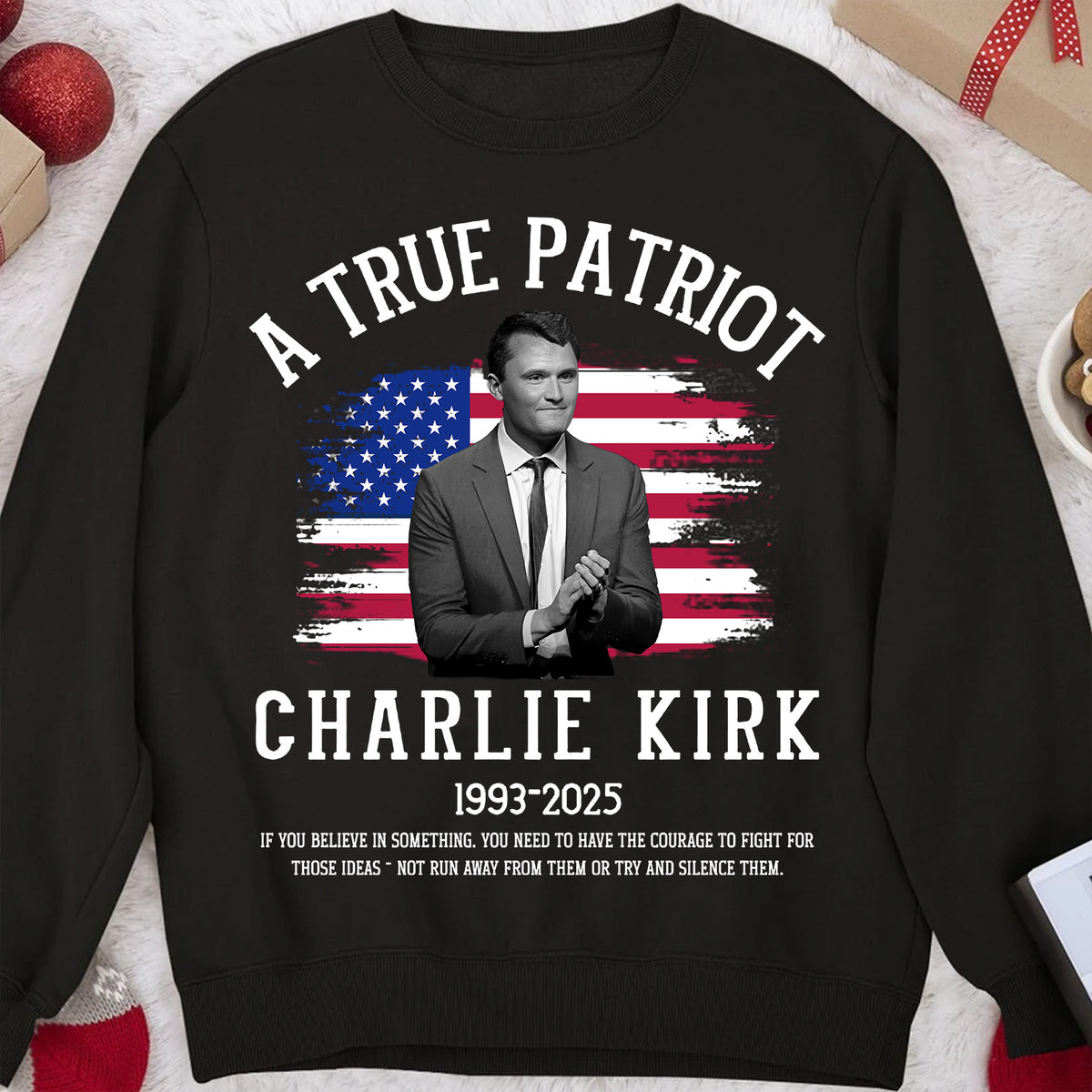 Charlie Kirk Patriot Shirt | Charlie Kirk Red Shirt | We Wear Red Charlie Kirk Birthday October 14 | Red Freedom Shirt 682864