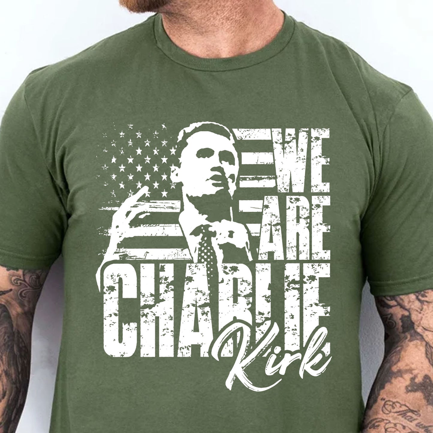 We are Charlie Kirk Patriotic Shirt | Justices For Charlie Kirk Dark Shirt | Human Rights & Activist Shirt 683033