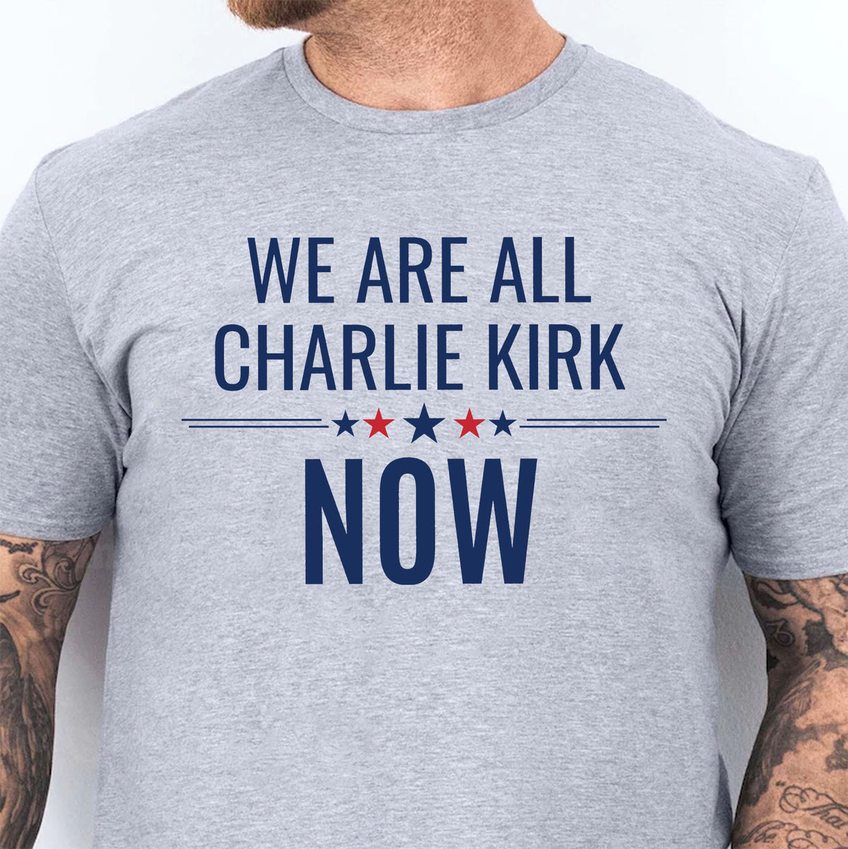 We Are All Charlie Kirk Now Shirt | Charlie Kirk Tribute Shirt | RIP Charlie Kirk Memorial Shirt 682976