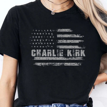 Charlie Kirk Memorial Shirt | Pray for Charlie Kirk Tee | RIP Charlie Kirk Tribute Shirt | Human Rights T-Shirt 682888