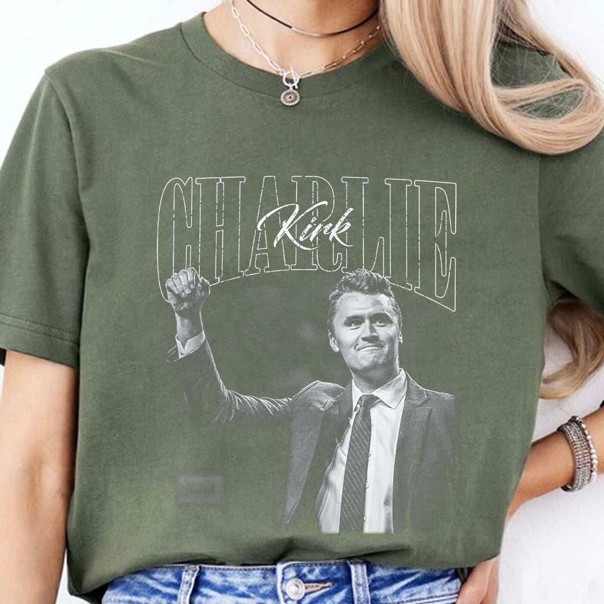 Charlie Kirk Memorial Shirt | Justice For Charlie Kirk Tribute Tee | Conservative Free Speech Apparel 682914