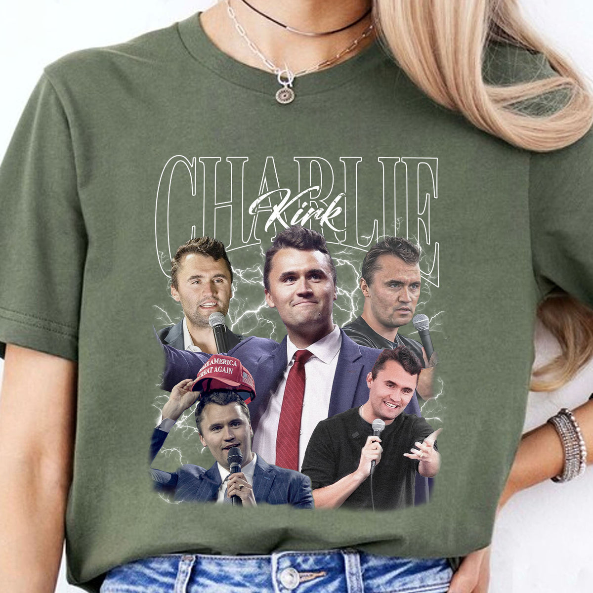 Charlie Kirk Memorial Shirt | A True Patriot Tribute Tee | Human Rights Apparel 683006