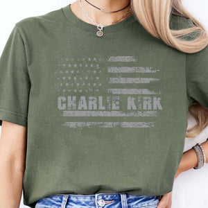 Charlie Kirk Memorial Shirt | Pray for Charlie Kirk Tee | RIP Charlie Kirk Tribute Shirt | Human Rights T-Shirt 682888