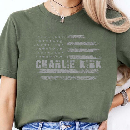 Charlie Kirk Memorial Shirt | Pray for Charlie Kirk Tee | RIP Charlie Kirk Tribute Shirt | Human Rights T-Shirt 682888
