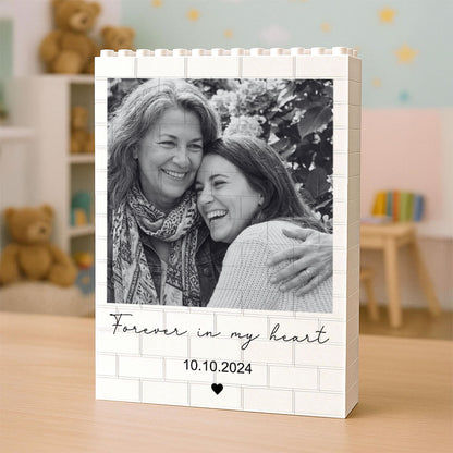 Custom Photo Memorial Building Brick Blocks | Personalized Memorial Gift | Remembrance Gift 684283