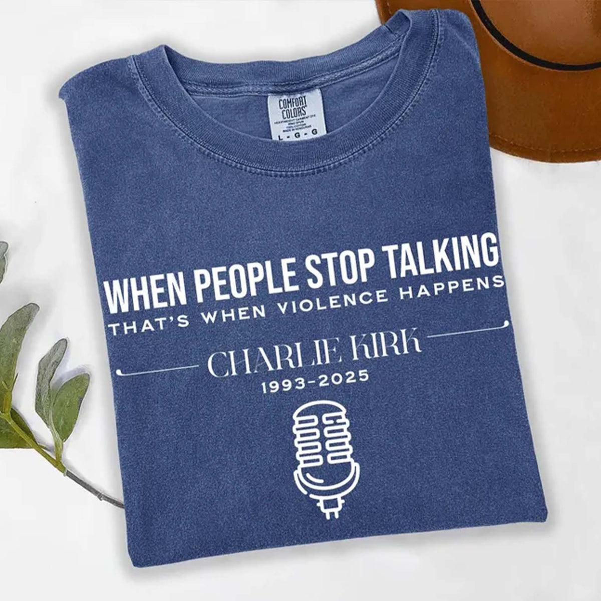 Charlie Kirk Memorial Shirt | RIP Charlie Kirk Tee | Motivational Free Speech T-Shirt | Justice For Charlie Kirk Shirt 682837
