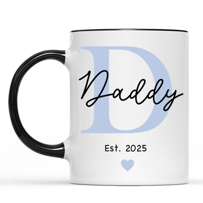 New Dad Mug | Personalized Daddy Gift from Baby | New Father Coffee Mug for Baby Shower, First Father’s Day Gift 682156