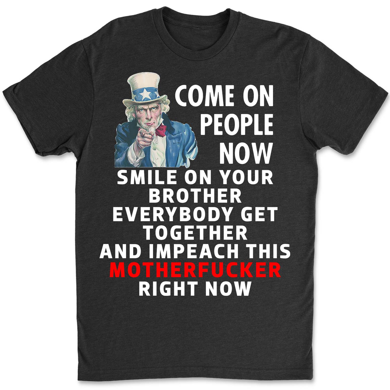 Impeach Trump Now Shirt - 8647 Anti Trump Shirt, FDT Political Dark Shirt For Democrats And Anti MAGA Activists 682211