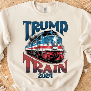 Trump Train 2024 Shirt | Donald Trump Homage Shirt | Donald Trump Fan Tees T946 - GOP