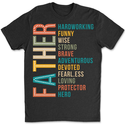 Best Dad Ever Shirt | Father’s Day T-Shirt for Men | Proud Father Apparel, Happy Father's Day Shirt 682243