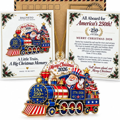 250 Years of Freedom Liberty Tree Christmas Acrylic Ornament 2026, 1776–2026 Semiquincentennial Patriotic Tree Hanging Keepsake, Historic USA Patriotic Gift 686727 WFD