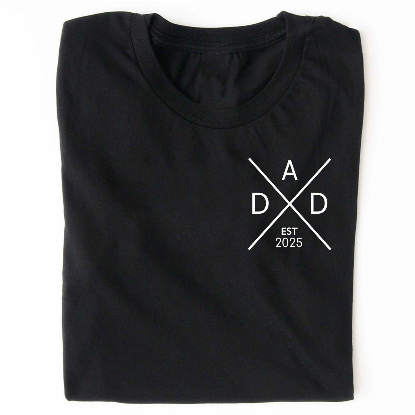 New Dad Shirt | Custom EST Year Dad T-Shirt | Personalized First Time Dad Gift, Special Memories Father's Day Shirt 682258