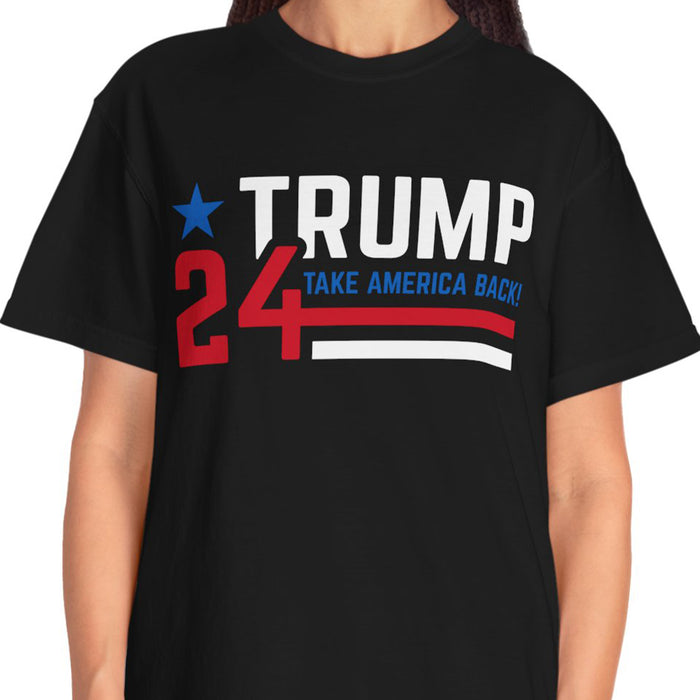 Take America Back 2024 Shirt | Donald Trump Homage Shirt | Donald Trump Fan Tees T957 - GOP