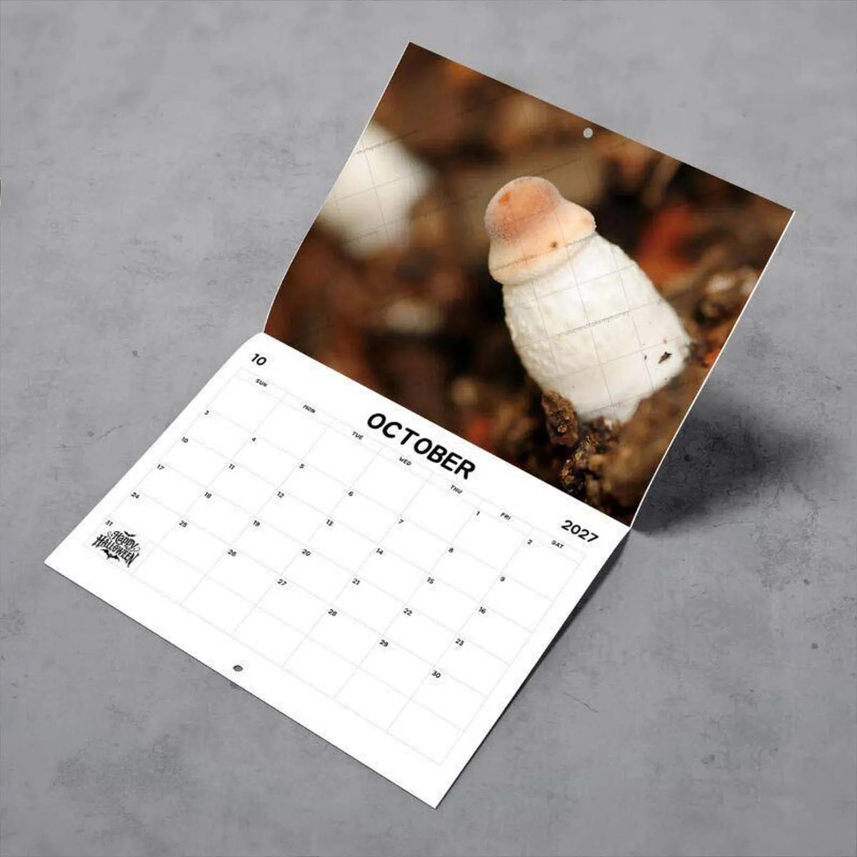 Funny 2027 Wall Calendar - Nature's Cock Shots Adult Prank Gift, Hilarious White Elephant & Secret Santa Gift Idea for Friends, Coworkers & Men 686698 WFD