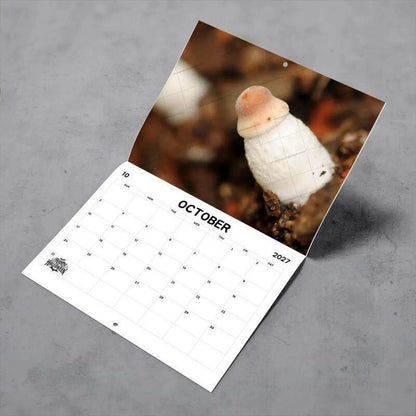 Funny 2027 Wall Calendar - Nature's Cock Shots Adult Prank Gift, Hilarious White Elephant & Secret Santa Gift Idea for Friends, Coworkers & Men 686698 WFD