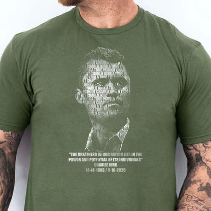Charlie Kirk Memorial Shirt | RIP Charlie Kirk T-Shirt | A True Patriot Charlie Kirk Tee | America Freedom 682830