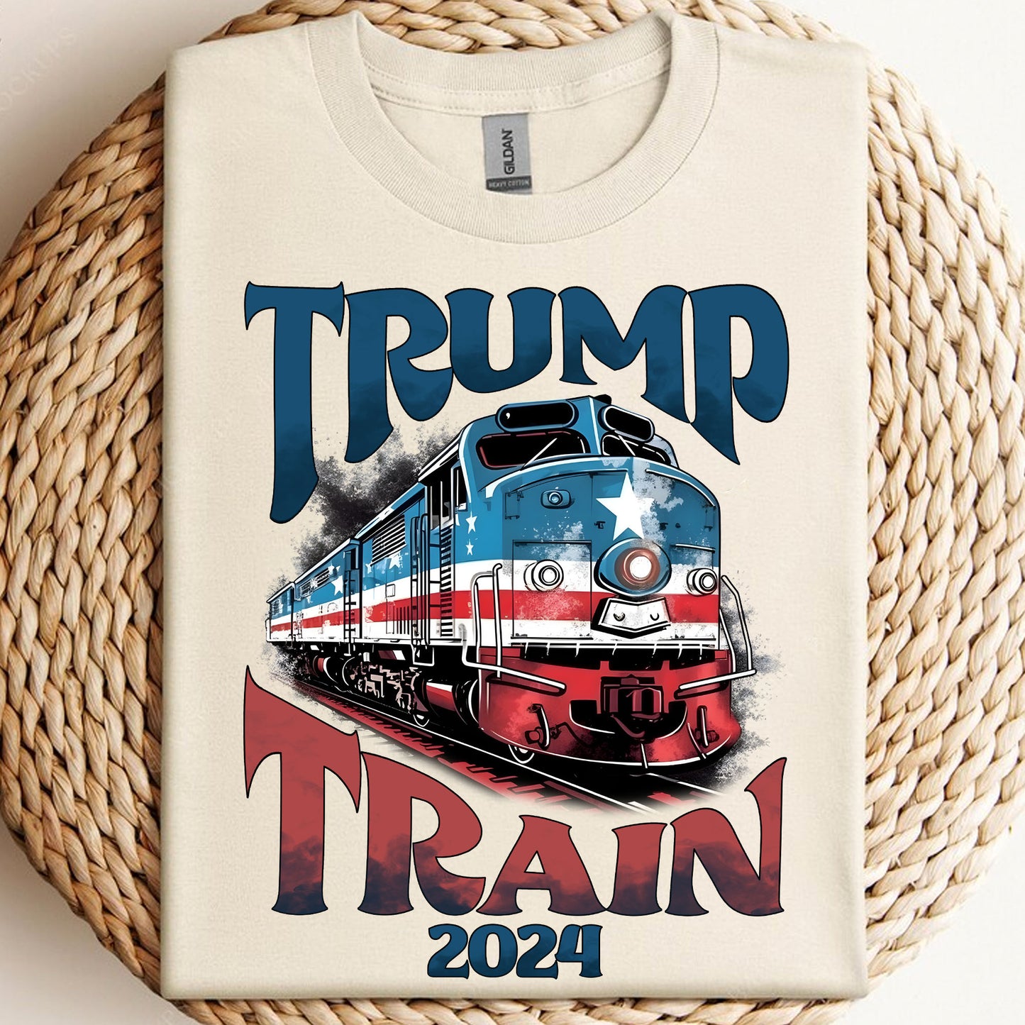 Trump Train 2024 Shirt | Donald Trump Homage Shirt | Donald Trump Fan Tees T946 - GOP