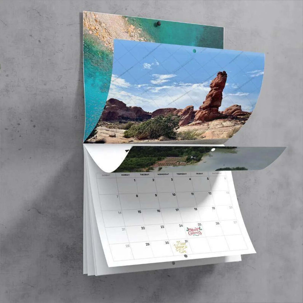 Funny 2027 Wall Calendar - Nature's Cock Shots Adult Prank Gift, Hilarious White Elephant & Secret Santa Gift Idea for Friends, Coworkers & Men 686698 WFD