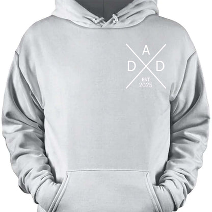 New Dad Shirt | Custom EST Year Dad T-Shirt | Personalized First Time Dad Gift, Special Memories Father's Day Shirt 682258