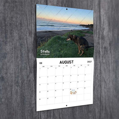 2027 Dogs Pooping in Beautiful Places Calendar, Funny Dog Wall Calendar, Gag Gift for Pet Lovers 686701 WFD