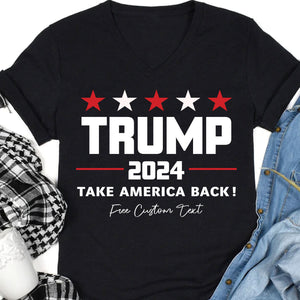 Take America Back Shirt | Donald Trump Homage Shirt | Donald Trump Fan Tees | Personalized Custom Trump Shirt T953 - GOP