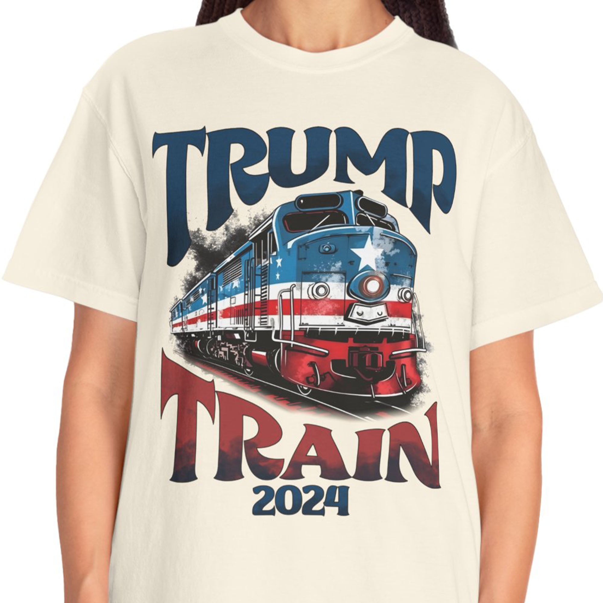 Trump Train 2024 Shirt | Donald Trump Homage Shirt | Donald Trump Fan Tees T946 - GOP