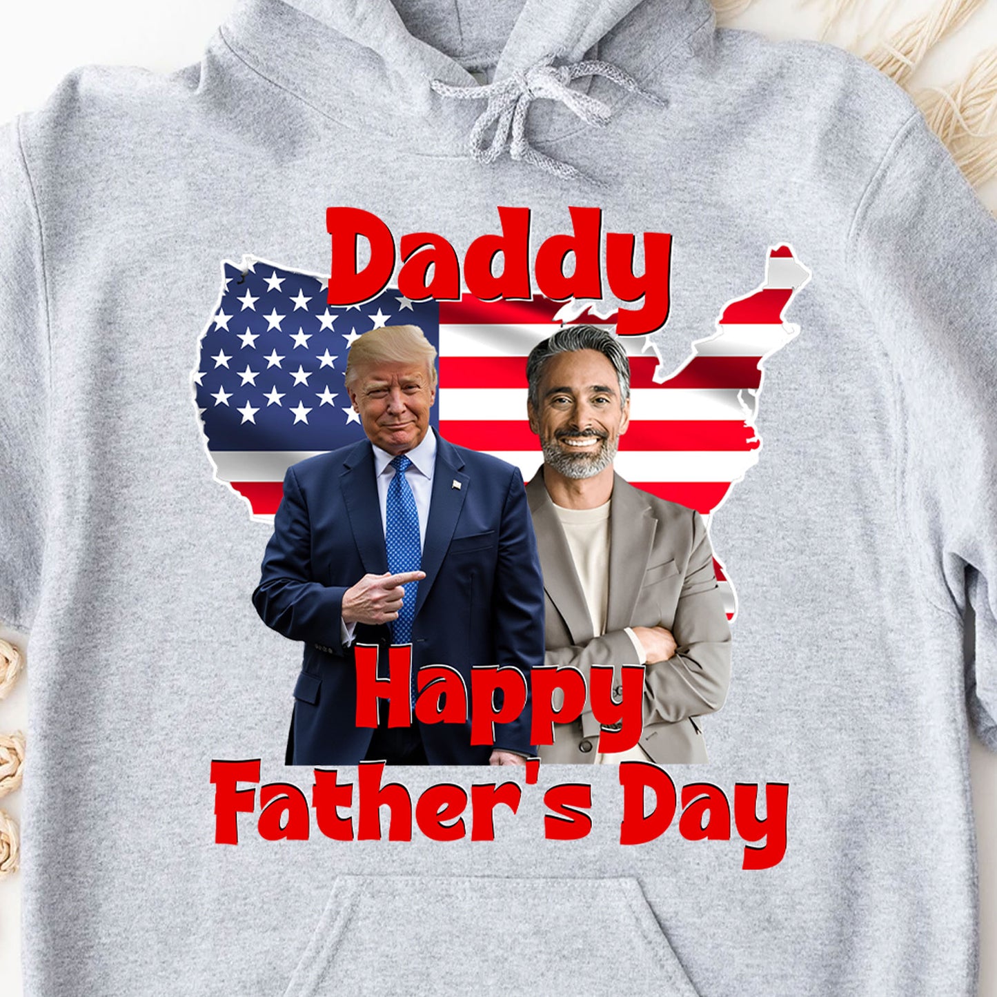 My Dad With Donald Trump Custom Photo Shirt | Father's Day Shirt | Father's Day Gift Ideas 682017 - GOP