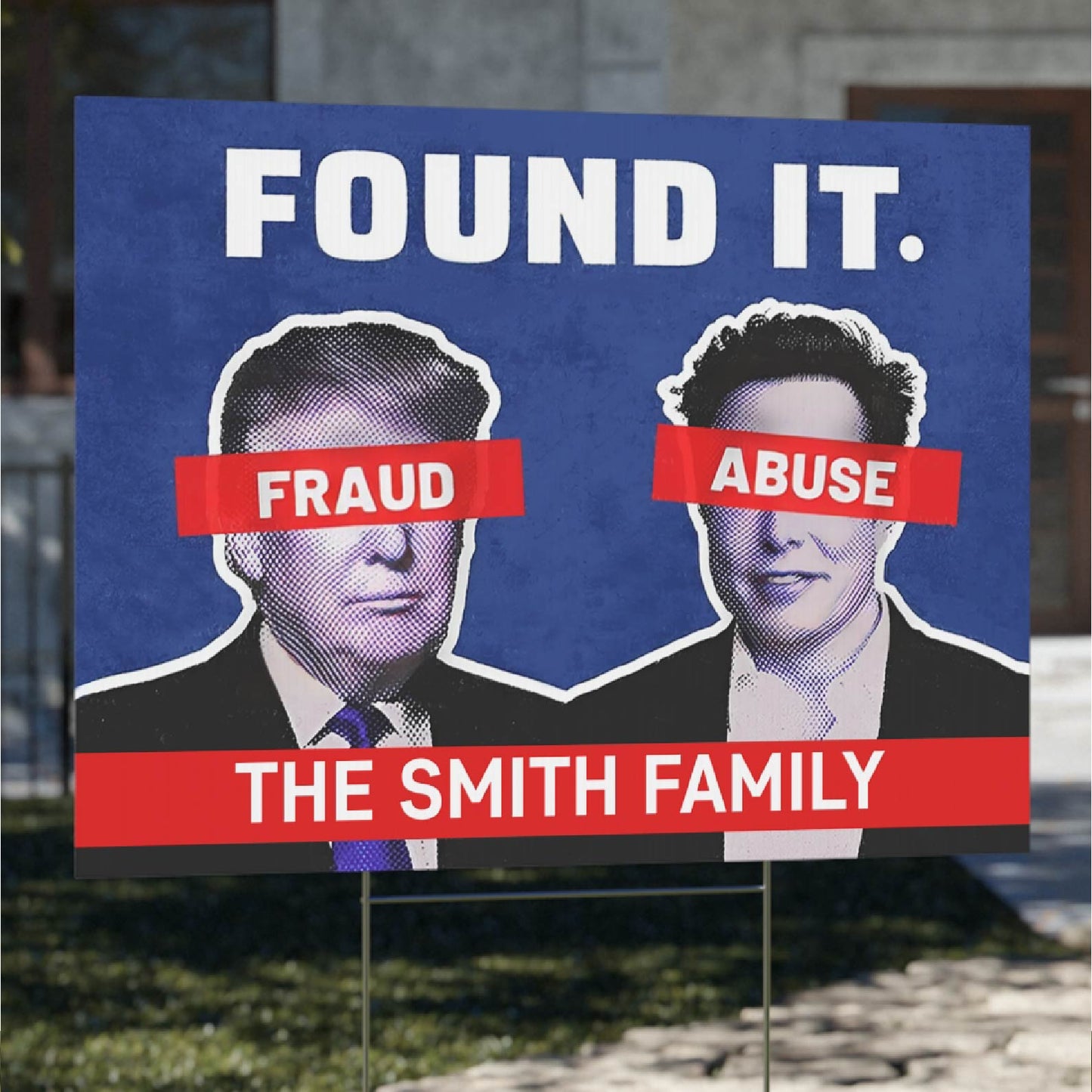 8647 Anti Trump & Elon Musk Yard Sign, Anti-Billionaire Political Protest Sign, Protest Tesla, Personalized Political Yard Sign 682175