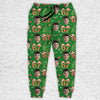Custom Photo Face 6 7 Christmas Sweatpants | Personalized Funny Six Seven Meme Pajama Sweatpants 683685