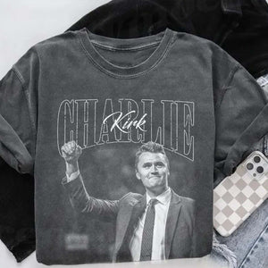 Charlie Kirk Memorial Shirt | Justice For Charlie Kirk Tribute Tee | Conservative Free Speech Apparel 682914