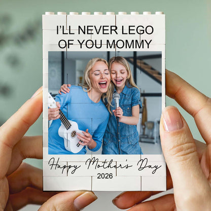 Mummy And Me Brick Block | Custom Photo Building Brick Blocks | Personalized Mother's Day Gift | Custom Brick Figures 684280