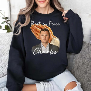 Rest in Peace Charlie Kirk Shirt | A True Patriot Memorial Tee | Charlie Kirk Tribute T-Shirt | Conservative Free Speech Shirt 682839