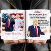 Personalized Title and Name You Are Great Mug, Personalize Custom Photo with Trump Mug, Mother's Day Gifts, Mother's Day White Mug Accent Mug 682057 - GOP