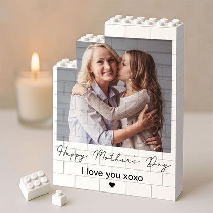 Custom Photo Upload Building Brick Blocks | Mother's Day Gift | Personalized Gift for Mom 684277