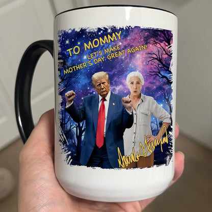 Photo With Donald Trump Custom Photo Mug, Birthday Mug, Funny Birthday Gifts, Trump 2025 Mug 682049 - GOP