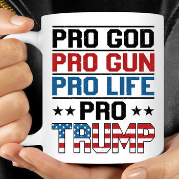 Pro Trump 2024 Mug | Donald Trump Homage Mug | Donald Trump Fan Mug T958 - GOP