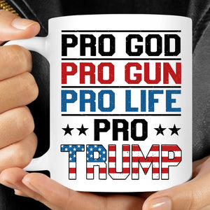 Pro Trump 2024 Mug | Donald Trump Homage Mug | Donald Trump Fan Mug T958 - GOP